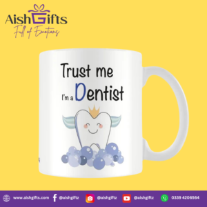 Personalized Dentist Mug – Custom Logo, Name & Photo Printing | Perfect Gift