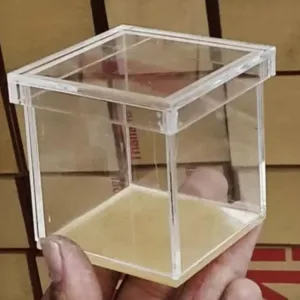 Acrylic Bid Box 3×3 Inch Perfect for Nikah & Wedding