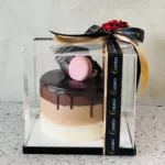 Acrylic Box Cake 1 Pound 8×8
