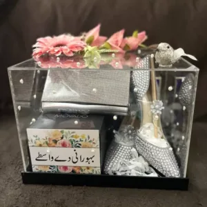 Acrylic Box for Bridal and Grooming Products Packing High Quality